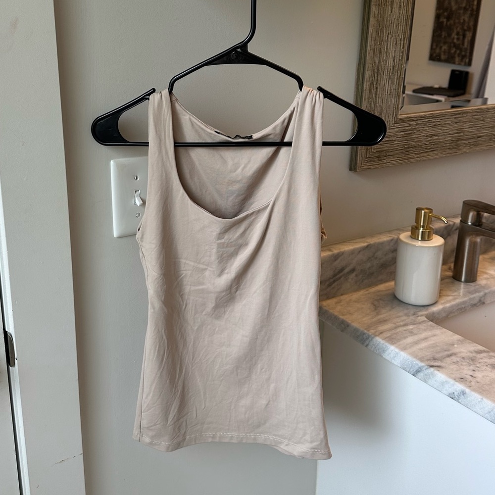 Nude Zara tank